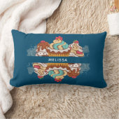 レトロスタイルカップケーズスイートデザート ランバークッション (ブランケット)