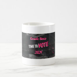 レトロスタイルカラハリス コーヒーマグカップ