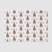 レトロスタイルクリスマスツリー