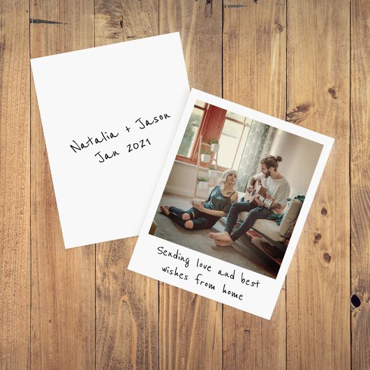 レトロスタイルグリーティングカード 招待状