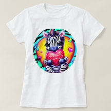 レトロスタイルゼブラバレンタイン