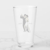レトロスタイルタンゴダンサーズグラス タンブラーグラス (裏面)