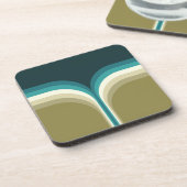 レトロスタイルダブルアーチ装飾 コースター (左側)