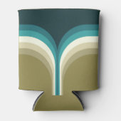 レトロスタイルダブルアーチ装飾 缶クーラー (正面)