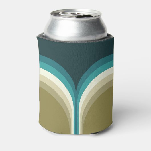 レトロスタイルダブルアーチ装飾 缶クーラー (缶裏面)