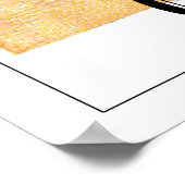 レトロスタイルナヴァージオビーチギリシャのポスター ポスター (角)