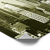 レトロスタイルニューヨークシティポスター ポスター (角)