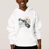 レトロスタイルハワイトシルエットキッズ (正面)