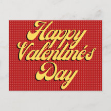 レトロスタイルプラトニックバレンタイン