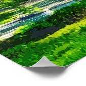 レトロスタイルプリント、バリューポスター紙（マット） ポスター (角)