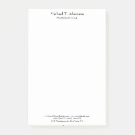 レトロスタイルプレエレガントインシンプルホワイト ポストイット