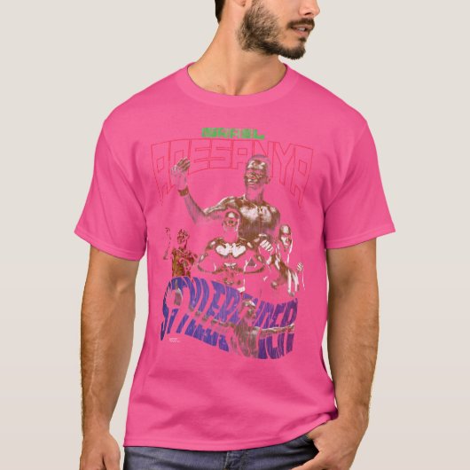 レトロスタイルベンダーグラフィック Tシャツ (正面)