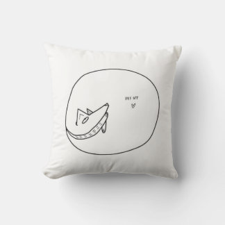 レトロスタイルペット犬の週末リラックスの休日 クッション