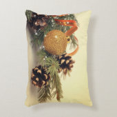レトロスタイルホリデーデコレーションアクセントピロー アクセントクッション (正面(垂直))