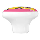 レトロスタイルボックスデザイン セラミックノブ (側面)