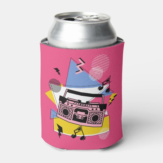 レトロスタイルボックスデザイン 缶クーラー (缶正面)