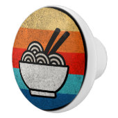 レトロスタイルラーメン セラミックノブ (右)