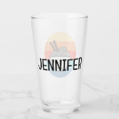 レトロスタイルラーメン タンブラーグラス (裏面)