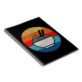 レトロスタイルラーメン ノートブック (右側)