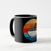 レトロスタイルラーメン マグカップ (正面左)