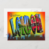 レトロスタイルロンドンポストカード ポストカード (正面/裏面)