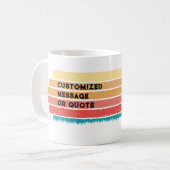 レトロスタイルヴィンテージジャーマンシェパードドッグ恋人 コーヒーマグカップ (正面左)