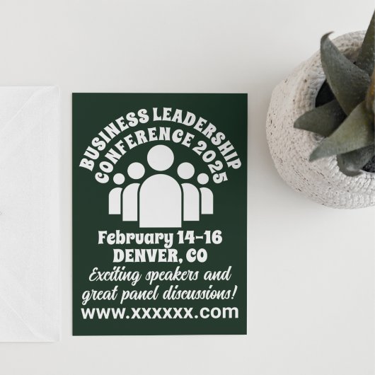 レトロスタイル事業指導会議 招待状