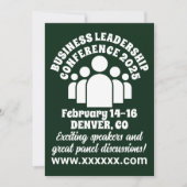 レトロスタイル事業指導会議 招待状 (正面)