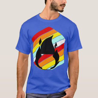 レトロスタイル加熱粘土火災ポットギフト陶芸ギ Tシャツ