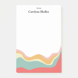 レトロスタイル名前をカスタムする ポストイット