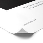 レトロスタイル宇宙旅行ポスター – 木星 ポスター (角)