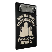 レトロスタイル実在財団会議 ミニクリップボード (アングル)