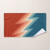 レトロスタイル山型 バスタオルセット (ハンドタオル)