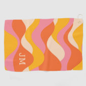 レトロスタイル嵐 ゴルフタオル (横)