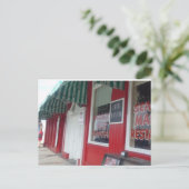 レトロスタイル構造 ポストカード (スタンド正面)