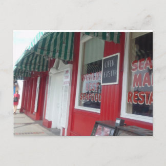 レトロスタイル構造 ポストカード