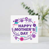 レトロスタイル母の日 Love You Mom (スタンド正面)