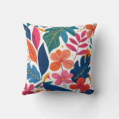 レトロスタイル水彩装飾用クッション クッション (裏面)