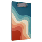 レトロスタイル波 クリップボード (右)