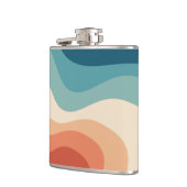 レトロスタイル波 フラスク (左)