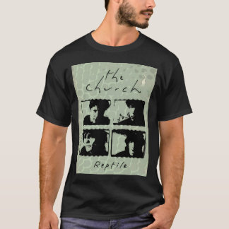 レトロスタイル爬虫類オーストラリア音楽ファン教会B Tシャツ