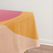 レトロスタイル花と波 テーブルクロス (インサイチュ)