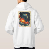 レトロスタイル銀河系 パーカ (裏面)