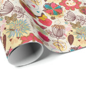 レトロスタイル4 ラッピングペーパー (ロールコーナー)