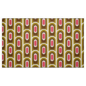 レトロスタイル60s 70sパターン生地 ファブリック (ファットクウォーター)