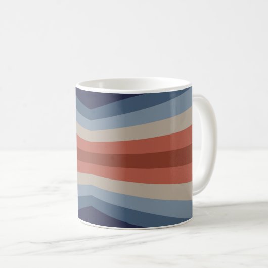 レトロスタイル コーヒーマグカップ (正面右)