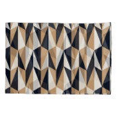 レトロスタイル：シームレスなヴィンテージパターン 枕カバー (裏面)