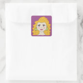 レトロスタイル スクエアシール (バッグ)