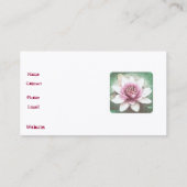 レトロスタイル「ロータス」名刺 名刺 (裏面)