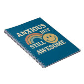 レトロスタイル「不安だが静止素晴らし」 ノートブック (右側)